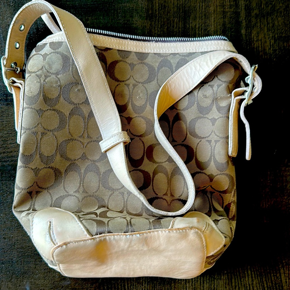 Coach Leather Hobo Bag NiLec 6086